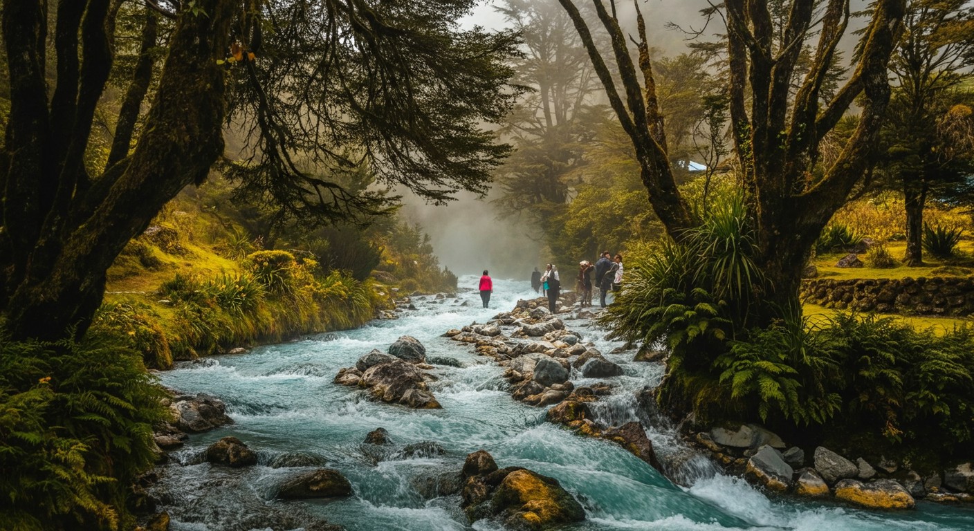 Eaux thermales à Puerto Varas