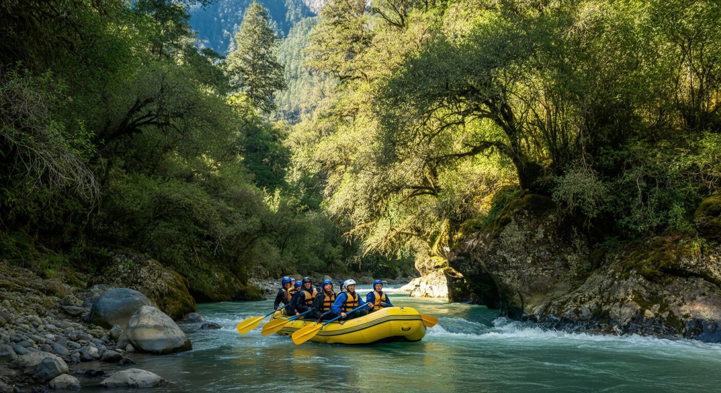 Rafting-Abenteuer in Chile