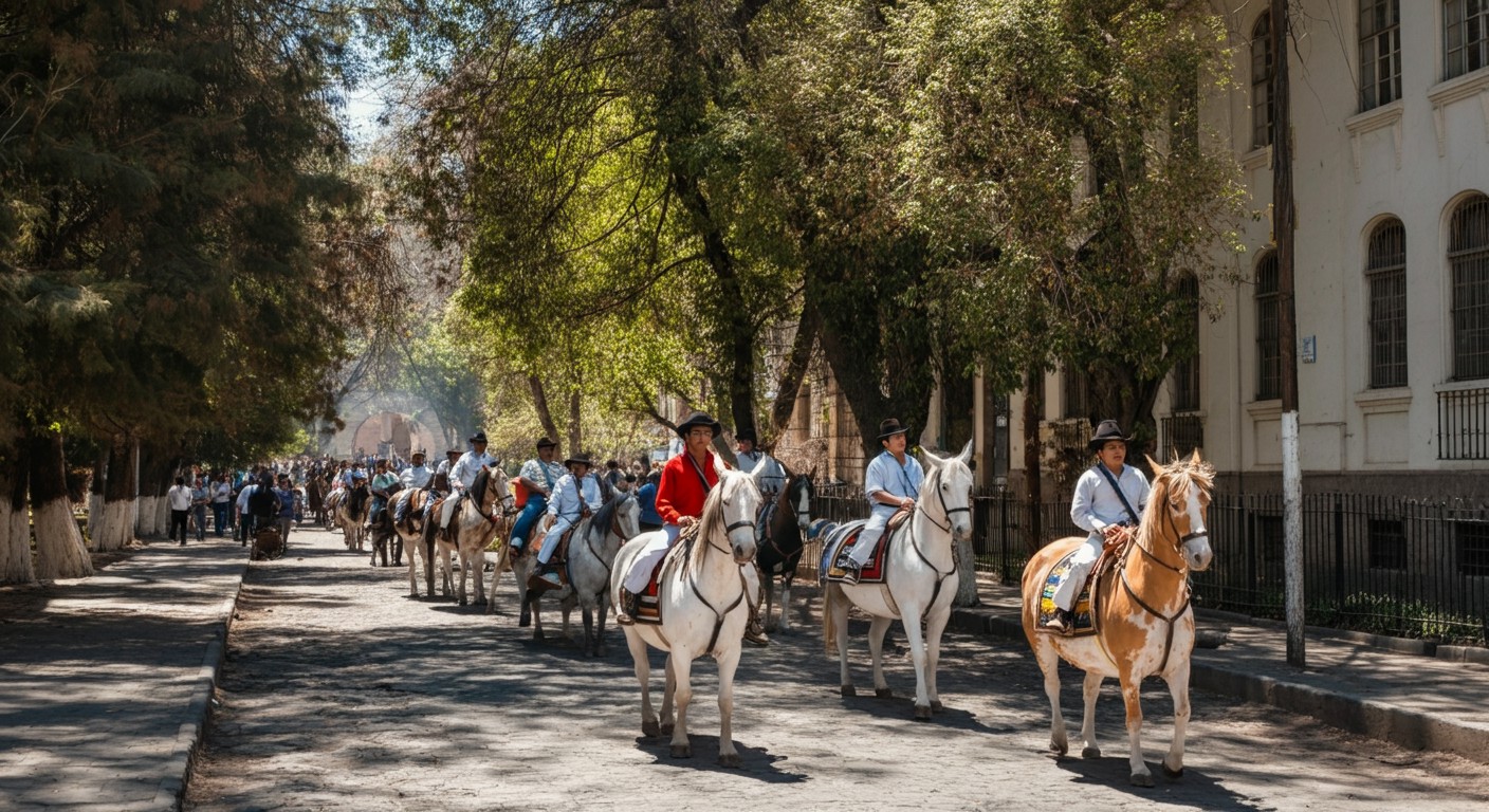 Cavalgadas em Santiago de Chile