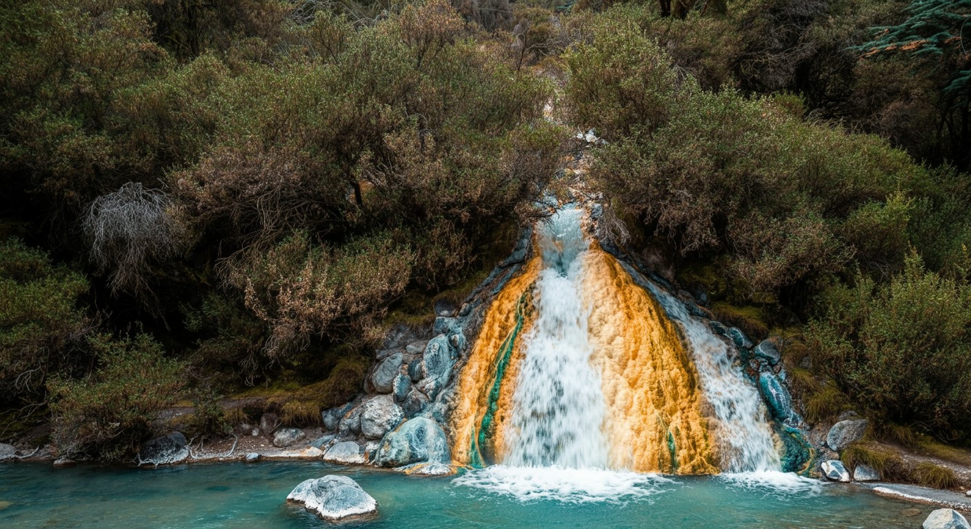 Heiße Quellen in Chile