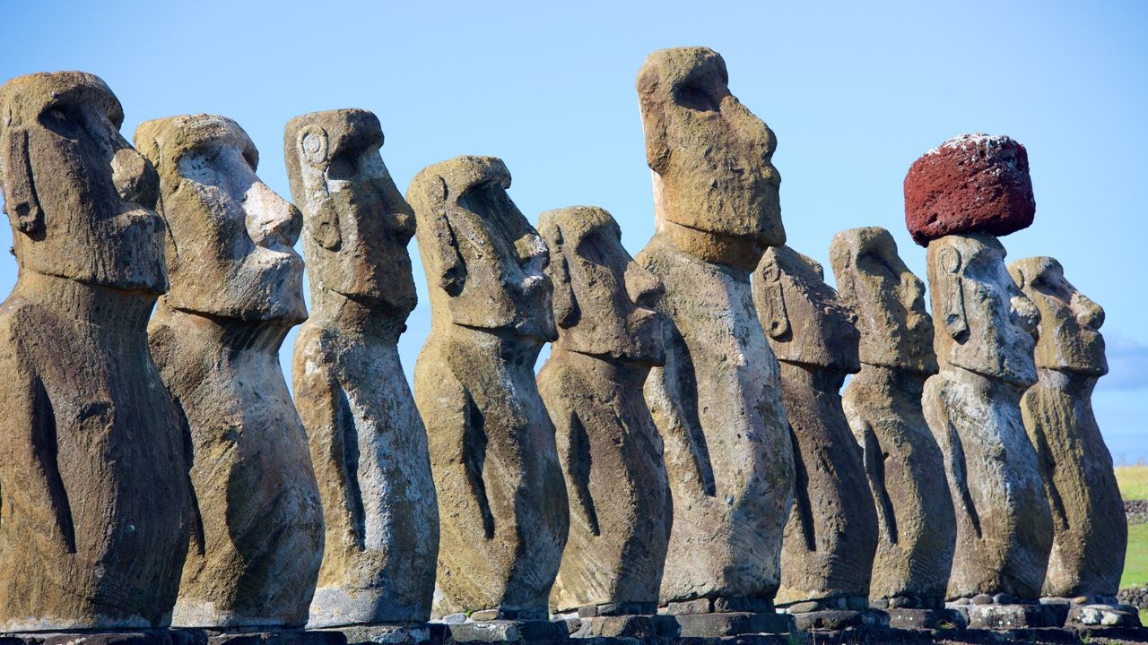 Nascer Do Sol Em Tongariki foto 7