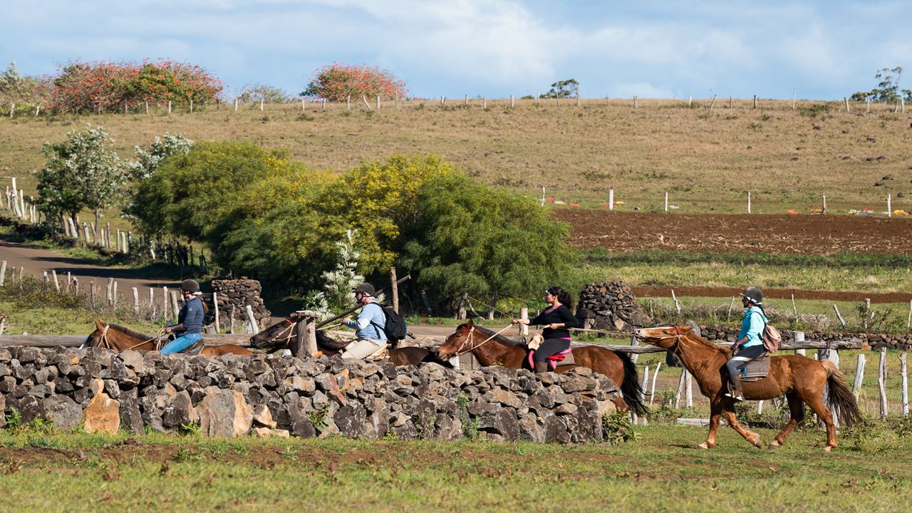 Cabalgata En Isla De Pascua foto 4