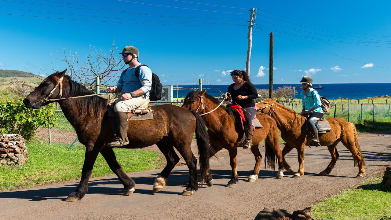 Cabalgata En Isla De Pascua foto 5