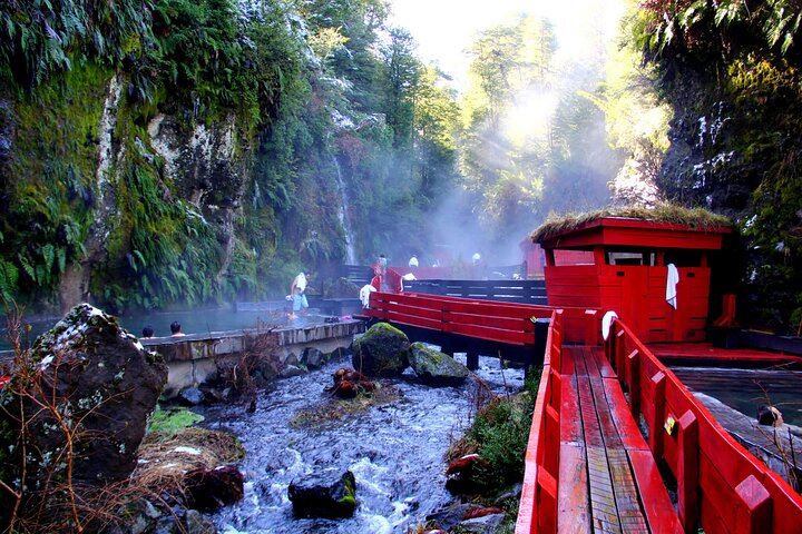 Journée Complète Aux Sources Chaudes Géométriques De Pucón foto 7