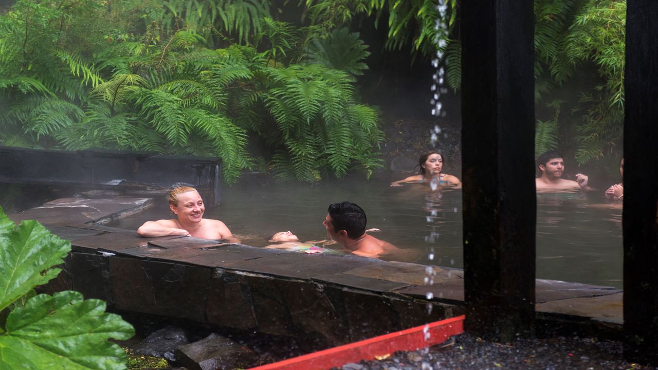 Journée Complète Aux Sources Chaudes Géométriques De Pucón foto 2