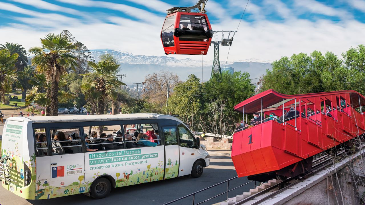 Hop On Hop Off City Tour Santiago, 1 Day Plus Edition foto 3