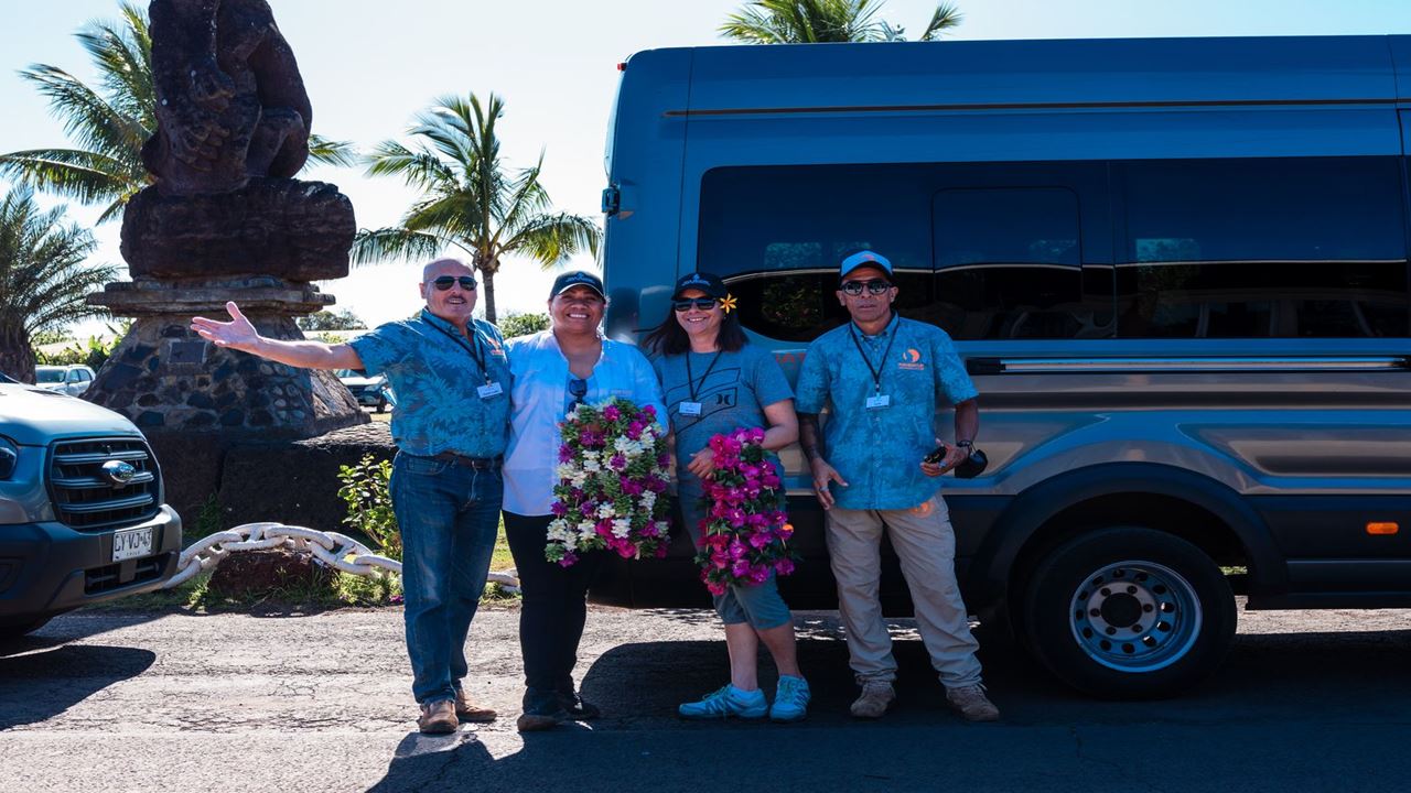 Transfert De L`hôtel À Hanga Roa À L`aéroport De L`île De Pâques foto 9