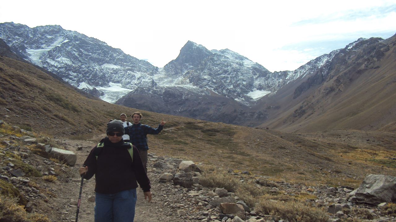 Trekking To The Hanging Glacier El Morado Glacier (5)