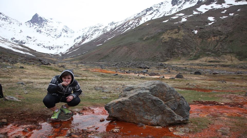 Trekking To The Hanging Glacier El Morado Glacier foto 4
