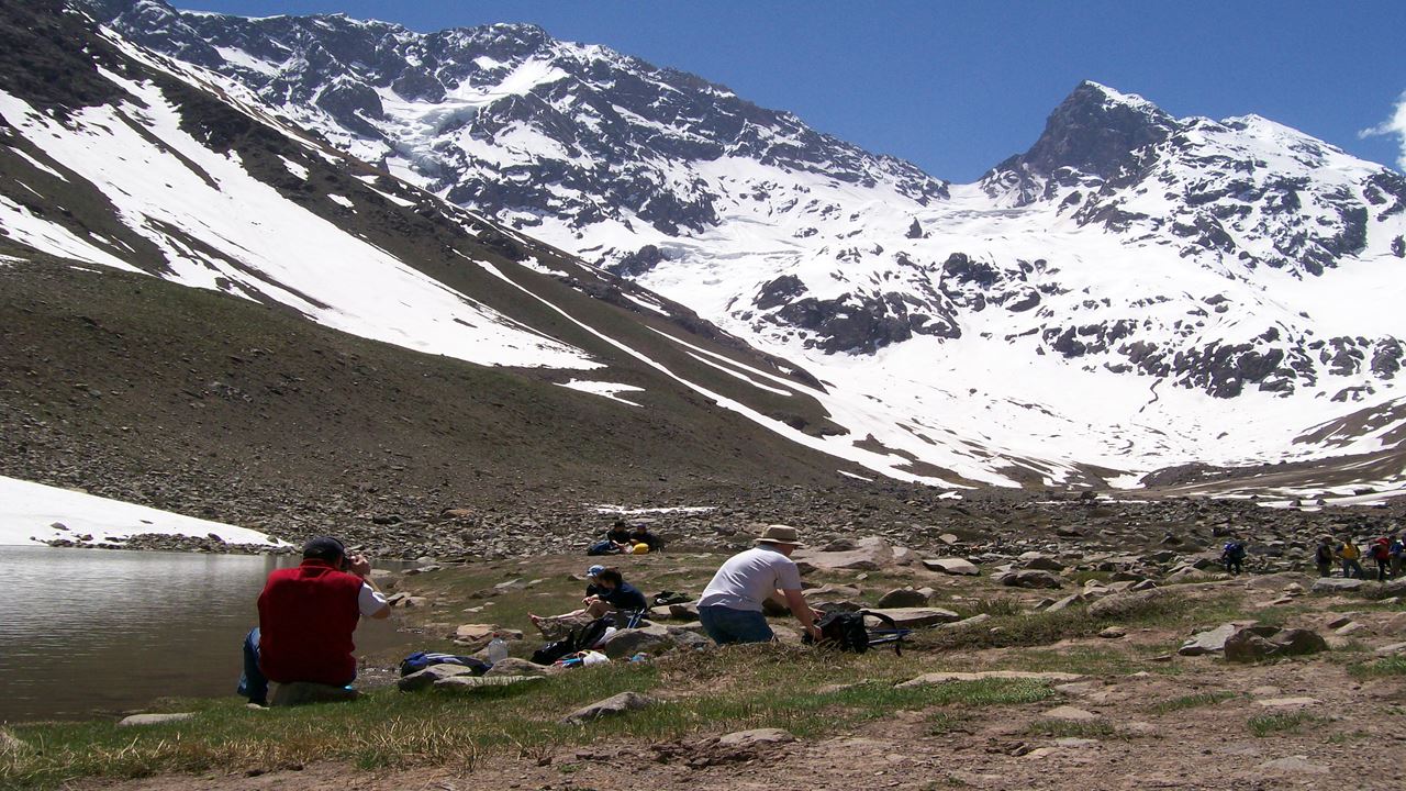 Trekking To The Hanging Glacier El Morado Glacier (4)